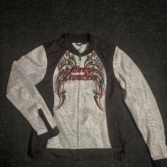 Harley-Davidson Jackets & Blazers - Vintage Womans Harley Davidson Riding Jacket Size Small